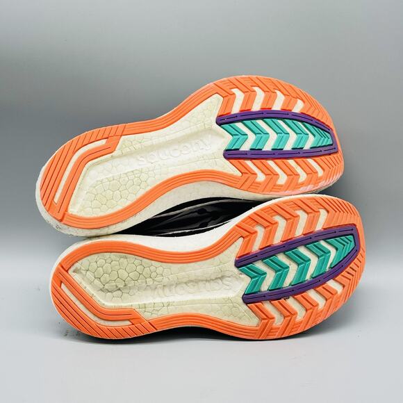 Saucony Endorphin Pro 2 Shoes Womens 5 Purple Running Racing Trainers Sneakers - Picture 8 of 11